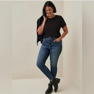 Torrid Women’s Super Soft High Rise Stretch Denim Skinny Jegging Jeans Plus 18R